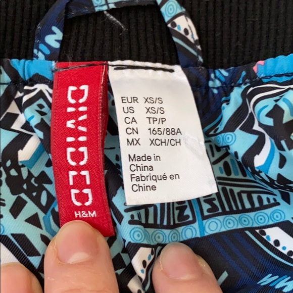 Divided multicolored bomber jacket - Picture 5 of 8